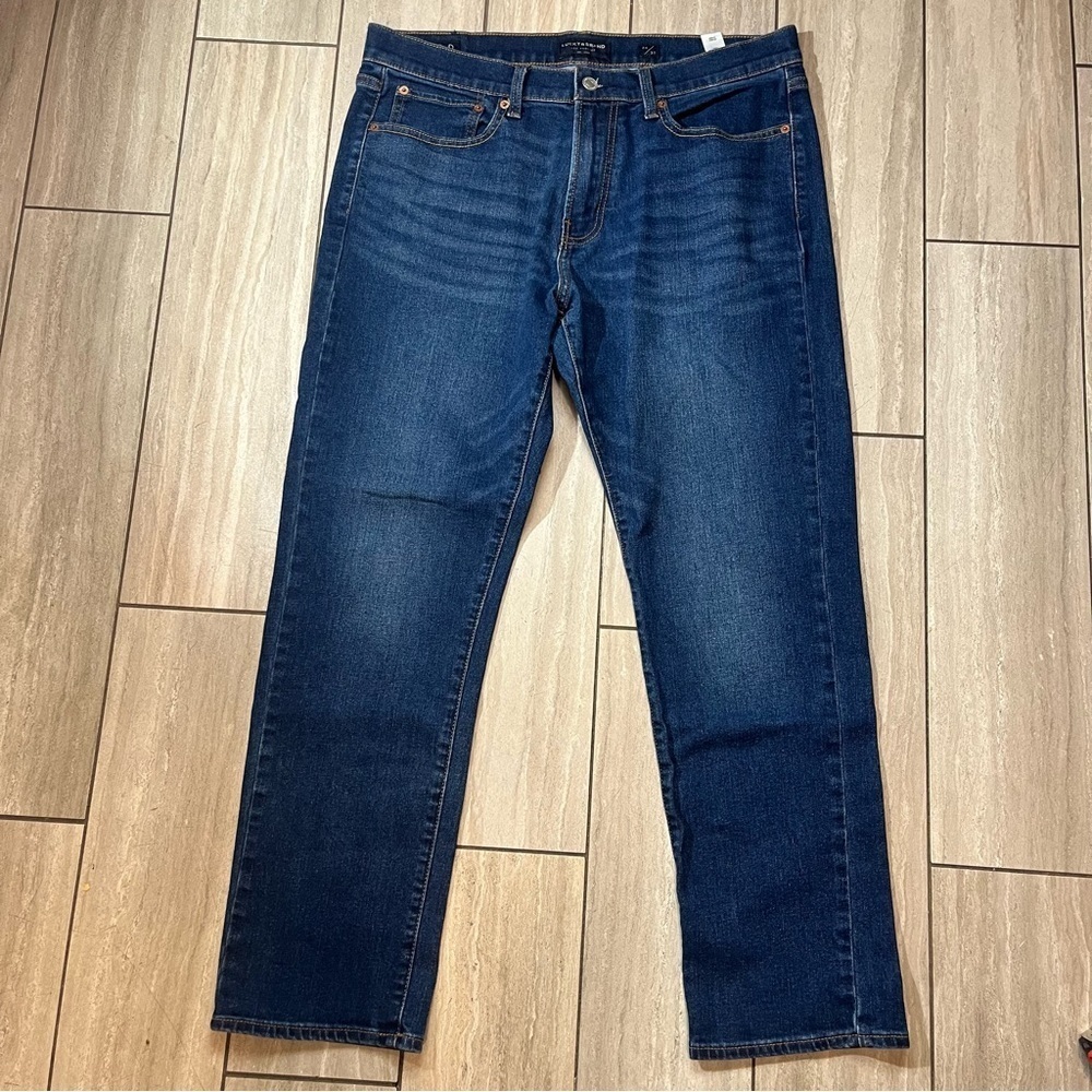 Lucky Brand Medium Wash Mens 410 Authentic Slim 34/30